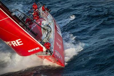  El "MAPFRE", el más rápido de la flota rumbo a Abu Dabi